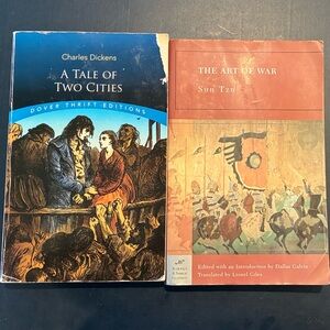 'A Tale of Two Cities' Dover Thrift Charles Dickens. ‘The Art of War’ by Sun Tzu